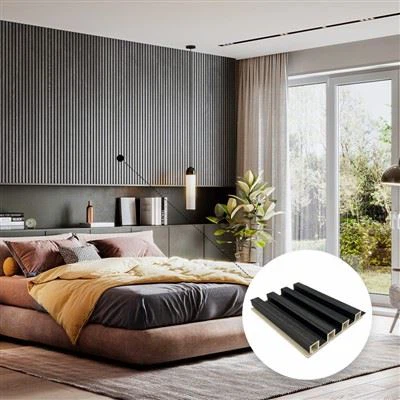 169*24mm viesnīcas rievotie sienu paneļi