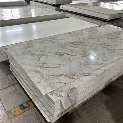 Ūdensizturīga PVC marmora loksne